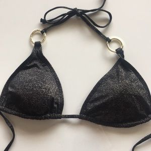 ❗️Last Chance❗️[Old Navy] Black/gold bikini top